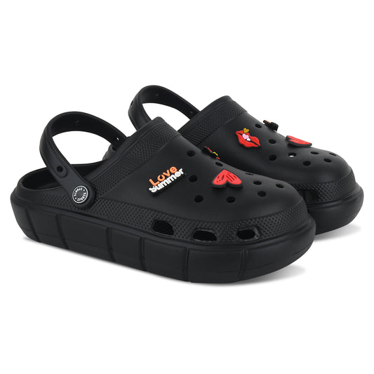 Jootiyapa Women Trending Clogs BLACK