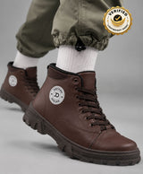 Jootiyapa Storm Chocolate High-Top Boot – Chunky Street Style Jootiyapa