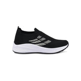 Heron Black Slipon shoes for men