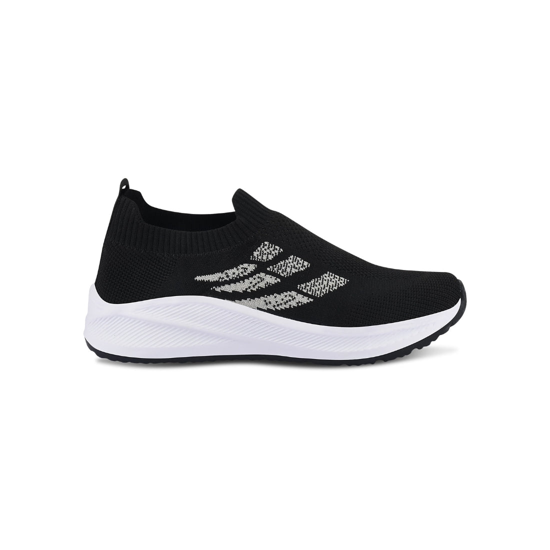 Heron Black Slipon shoes for men