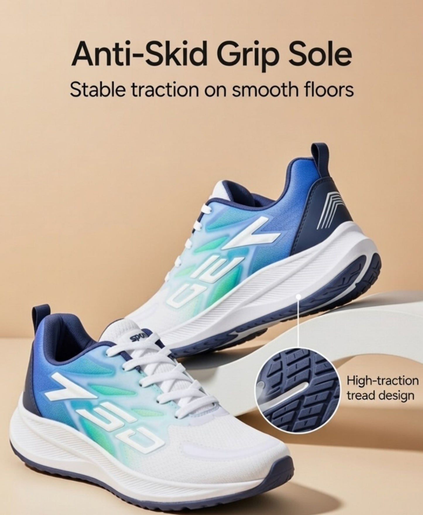 Lightweight Green shoes for men