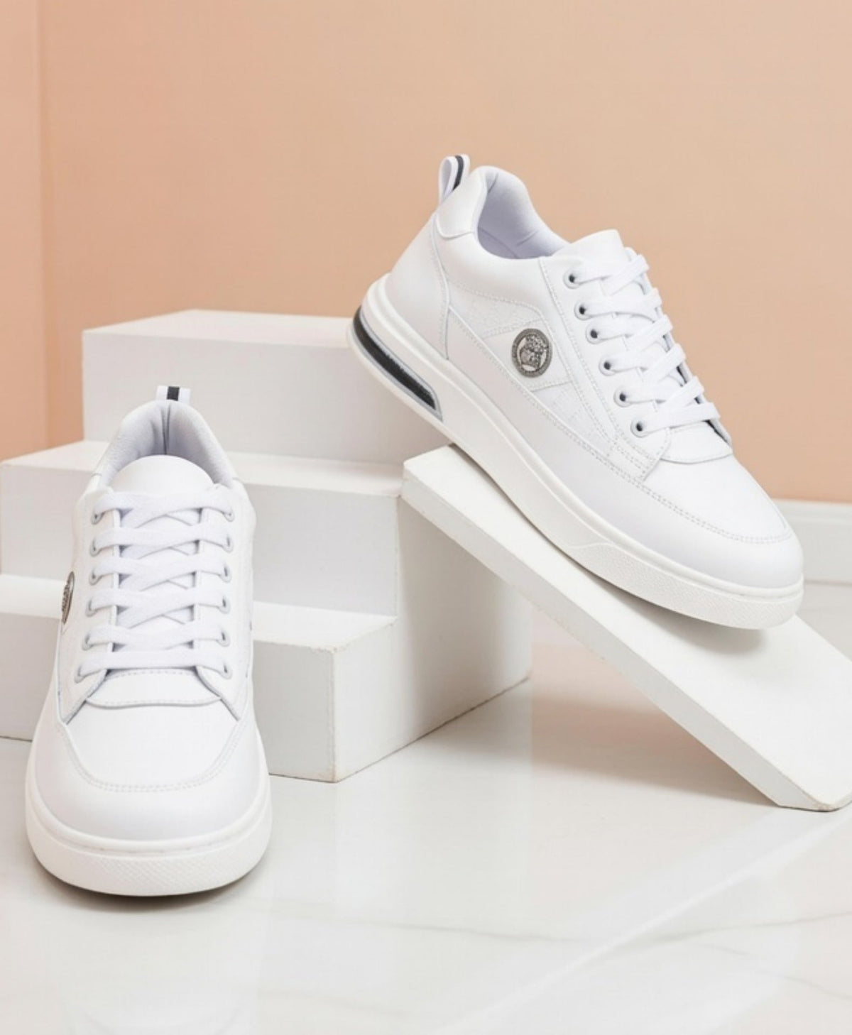 Jootiyapa Thar White Sneakers – Trendy Everyday Wear Jootiyapa