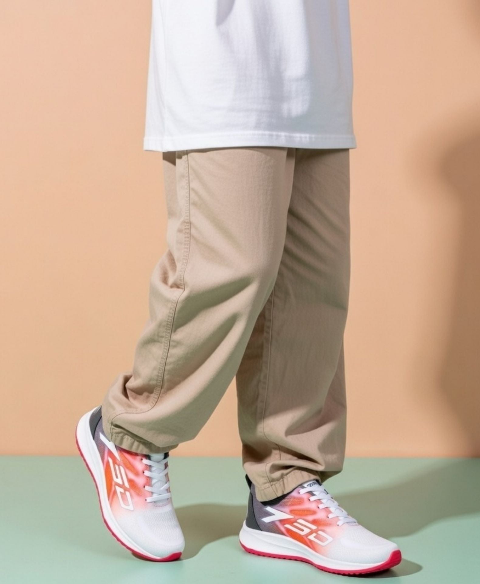 Lightweight Red shoes for men