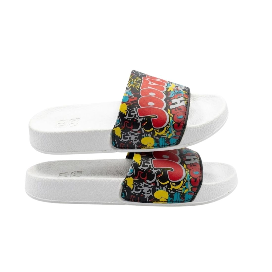 Stylish Genz Byte Red Cushion Slides