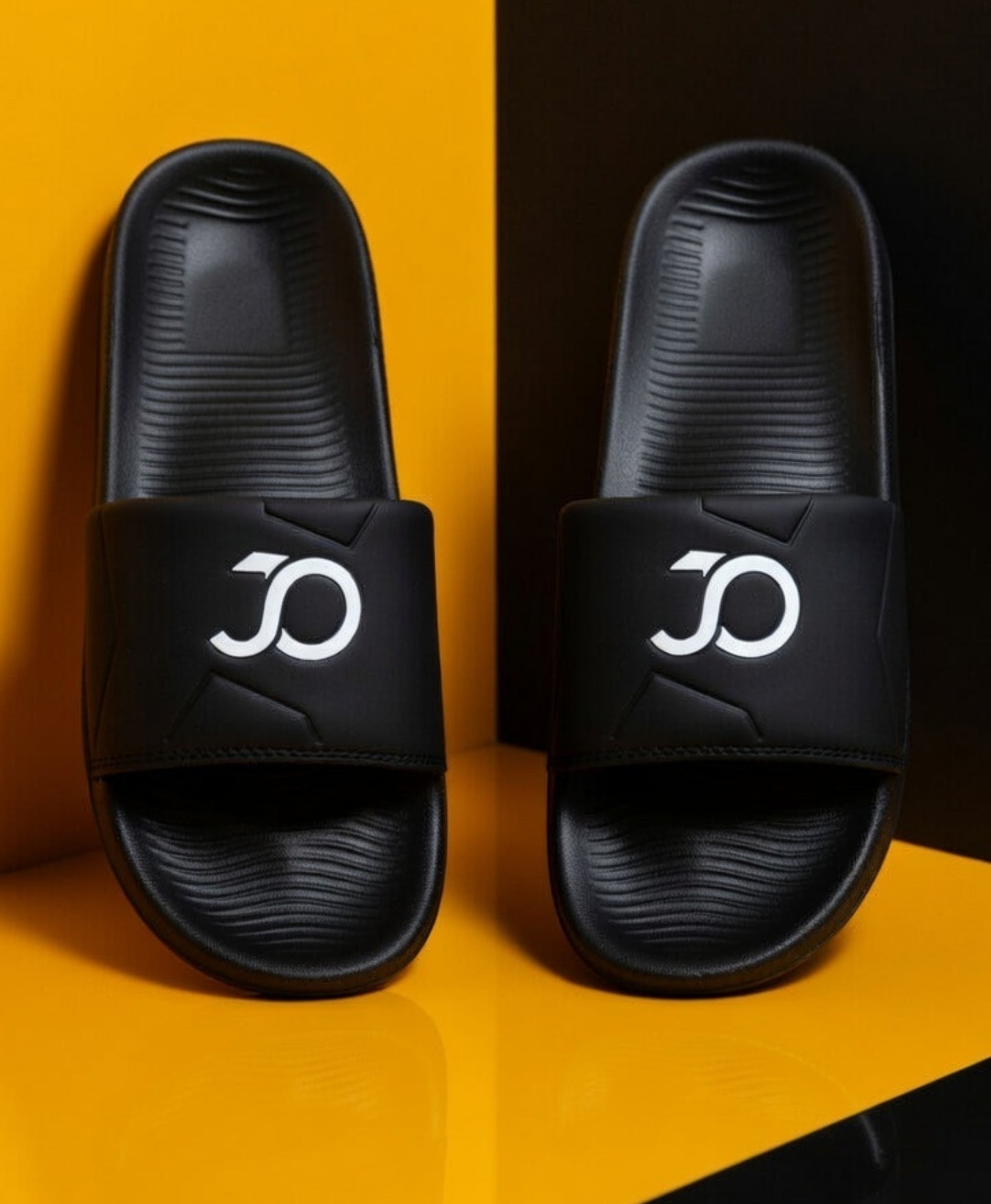 Black slides for men