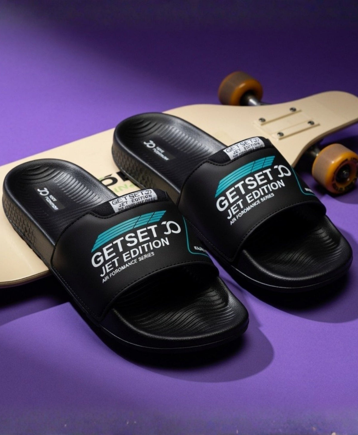 Jootiyapa Jawa Black Cushion Slides – Soft-Step Comfort Jootiyapa