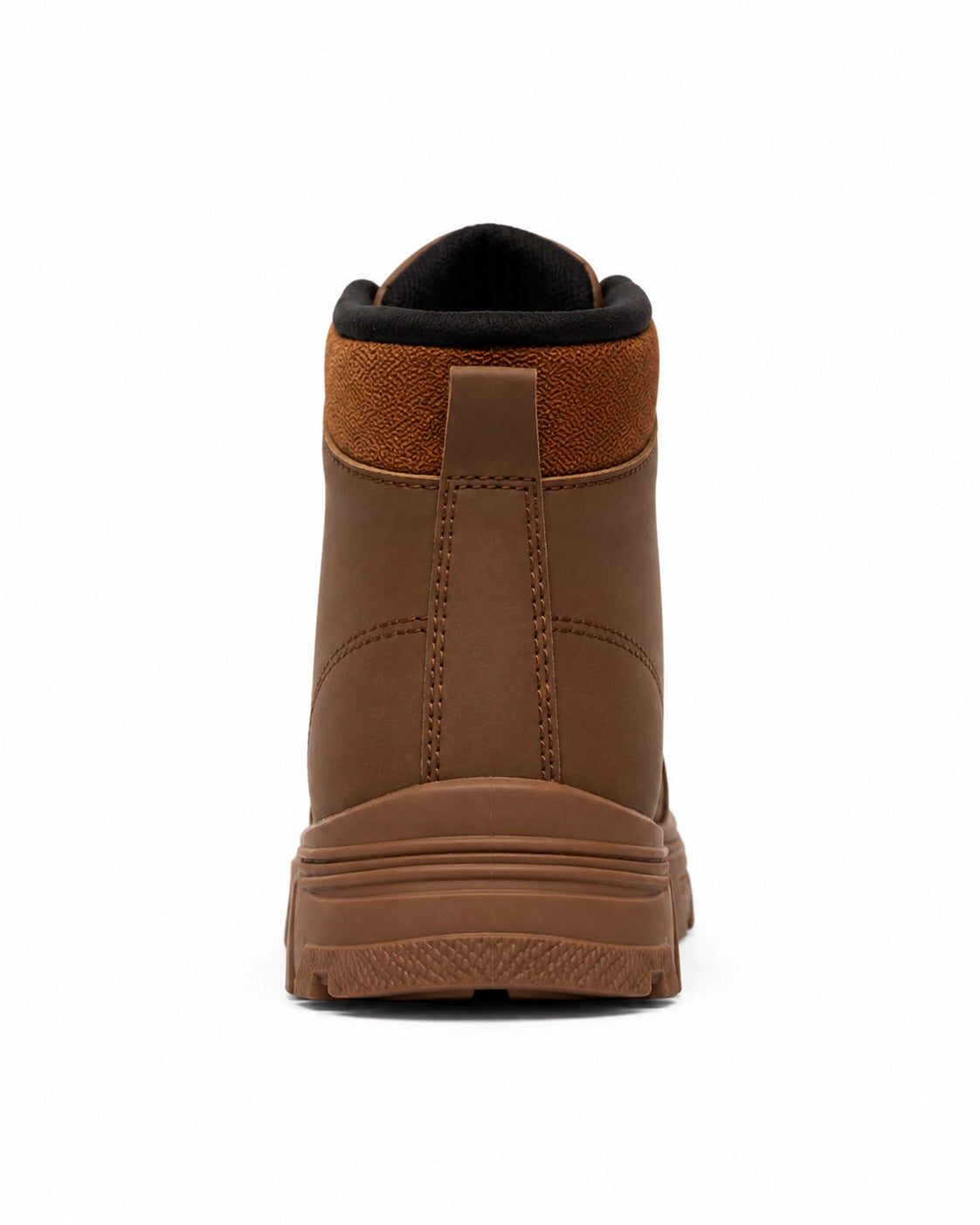 Brown High-Top Boot