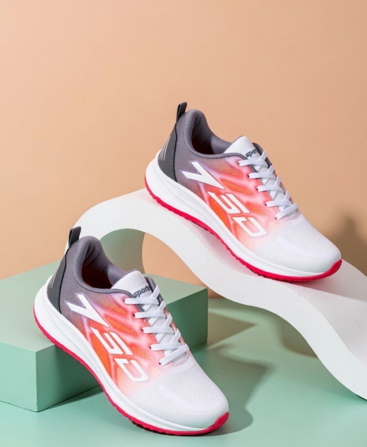 Lightweight Red shoes for men