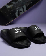 Black slides for men