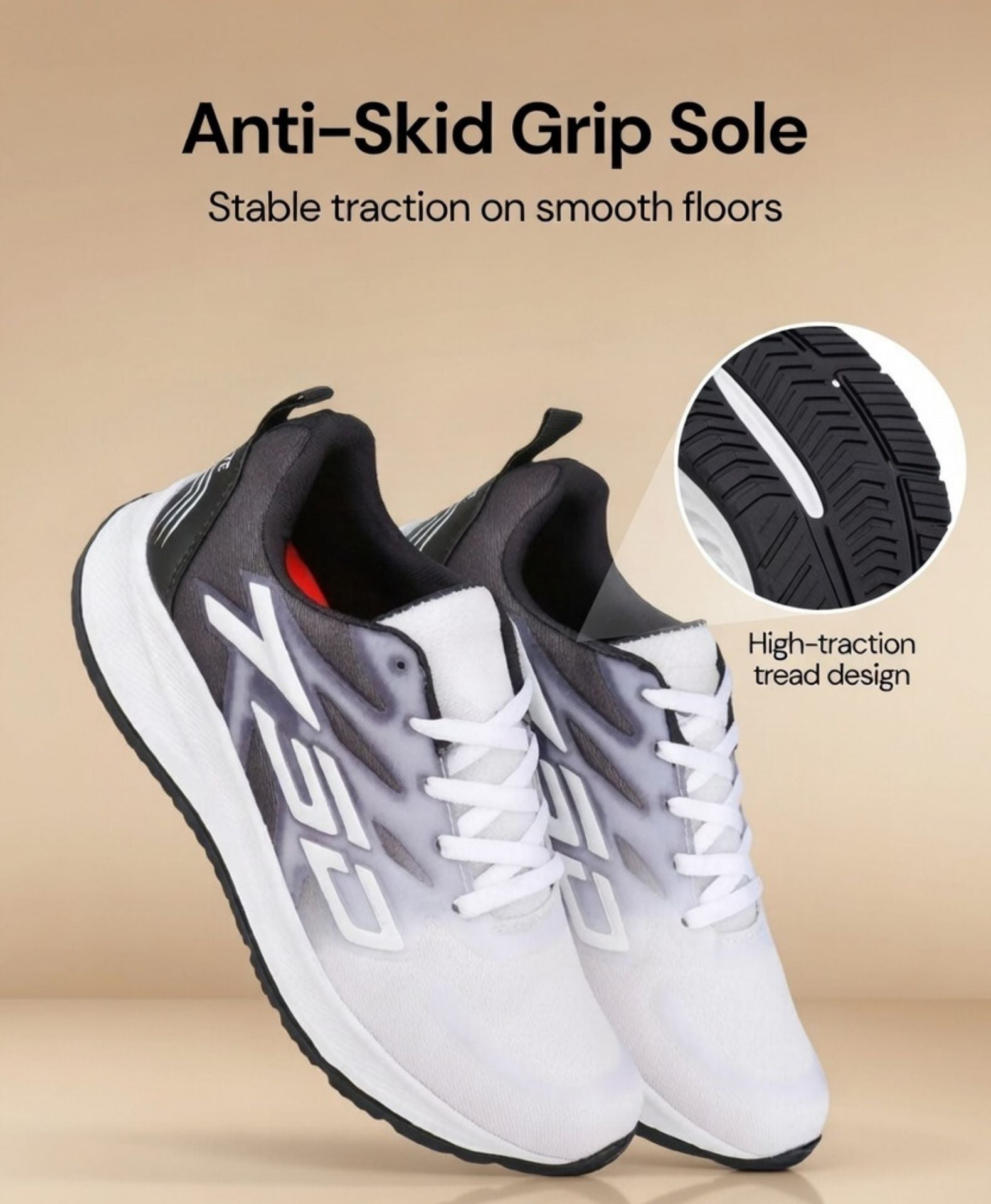 Lightweight Grey shoes for men