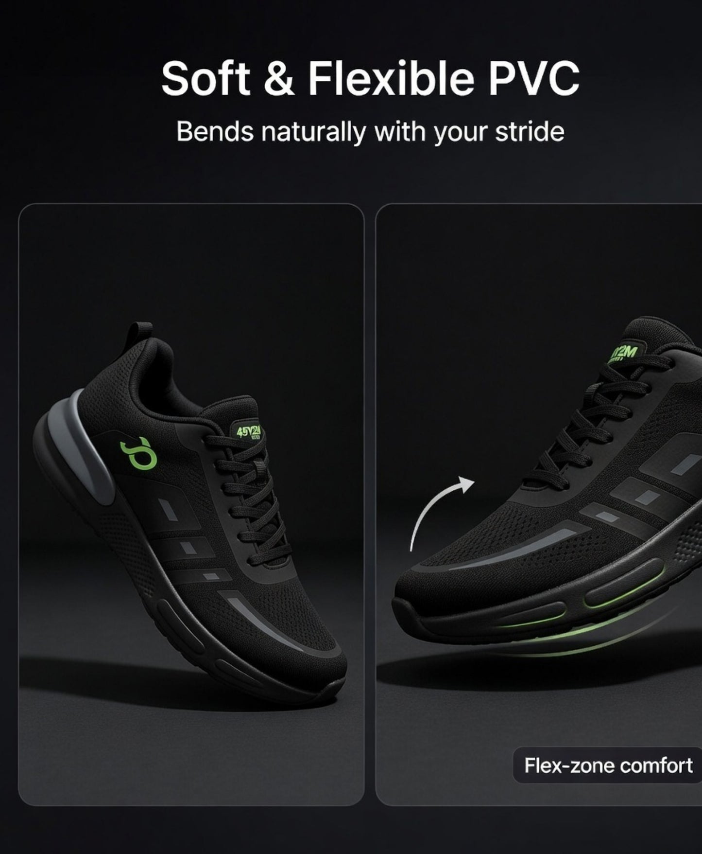 Telephone Black Shoes for men