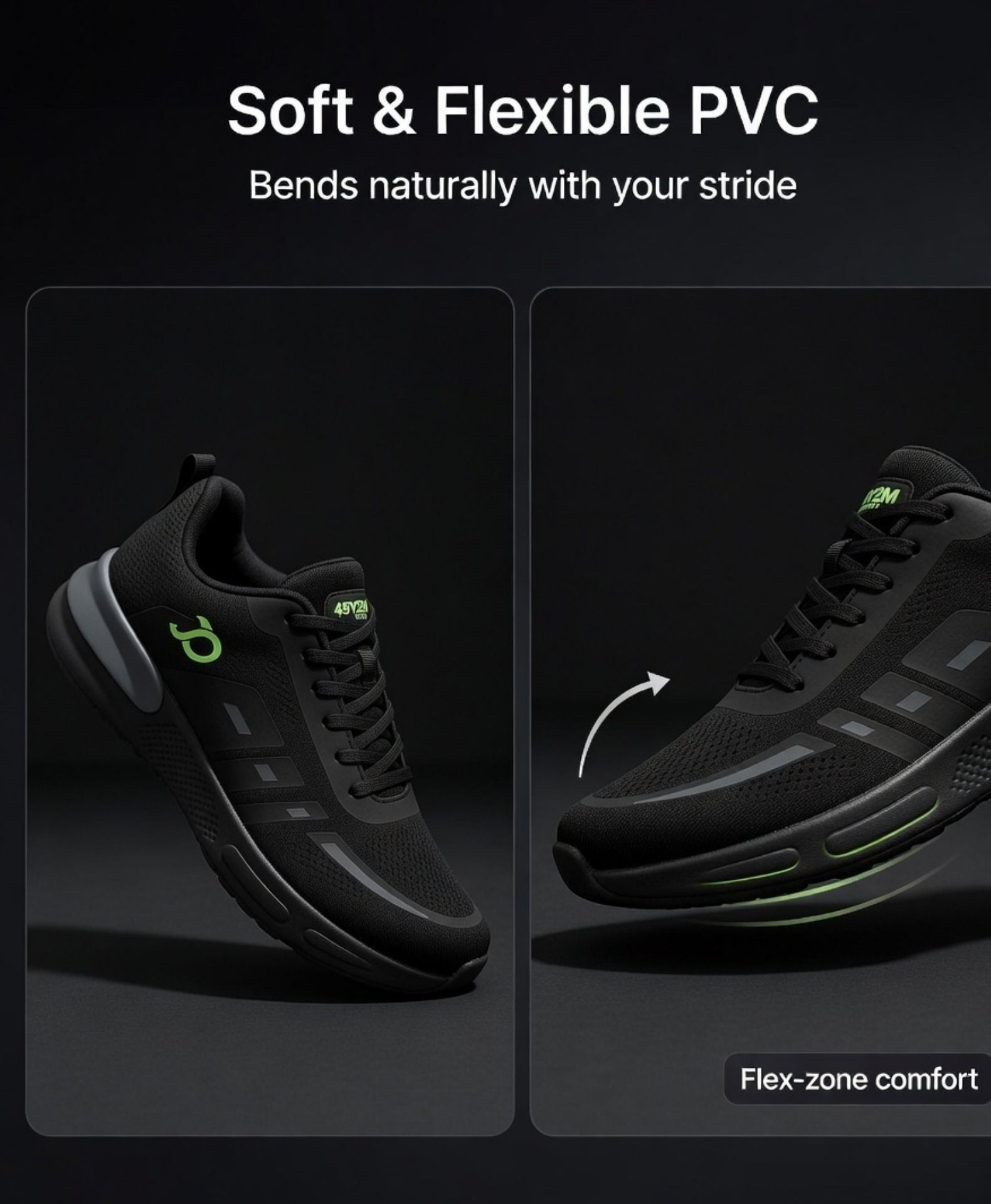 Telephone Black Shoes for men