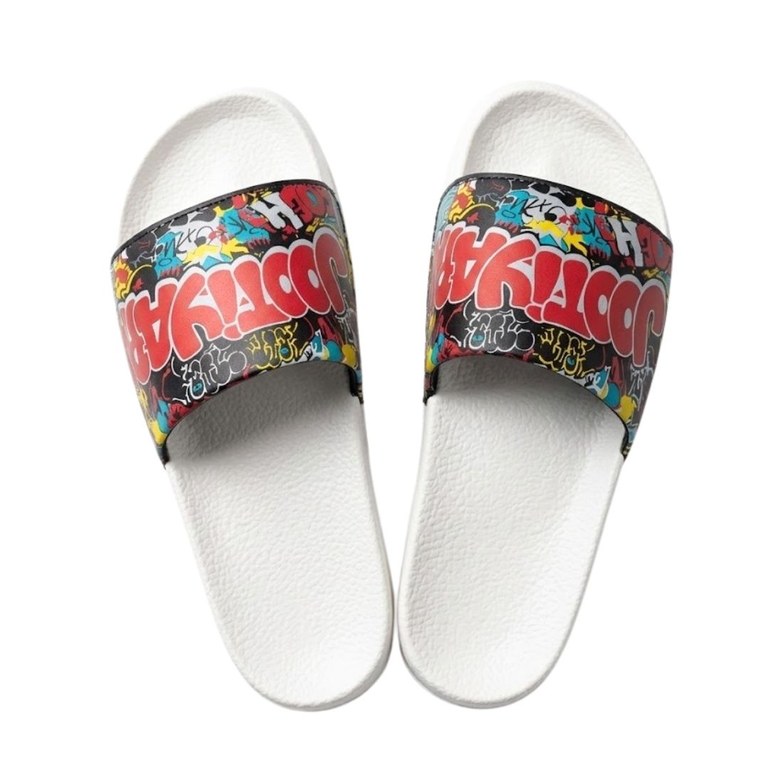 Stylish Genz Byte Red Cushion Slides