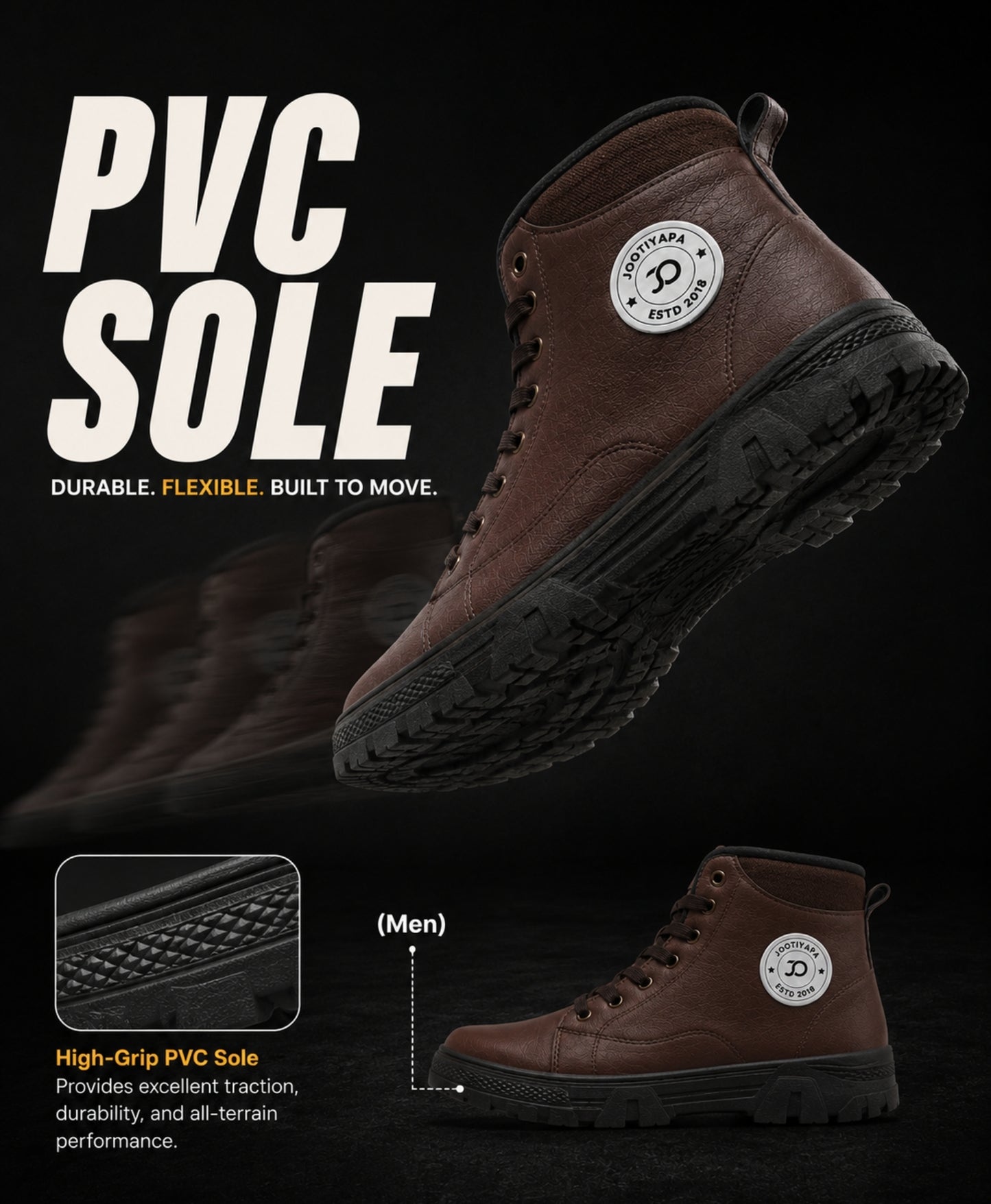 Chocolate Edition High-Top Boot