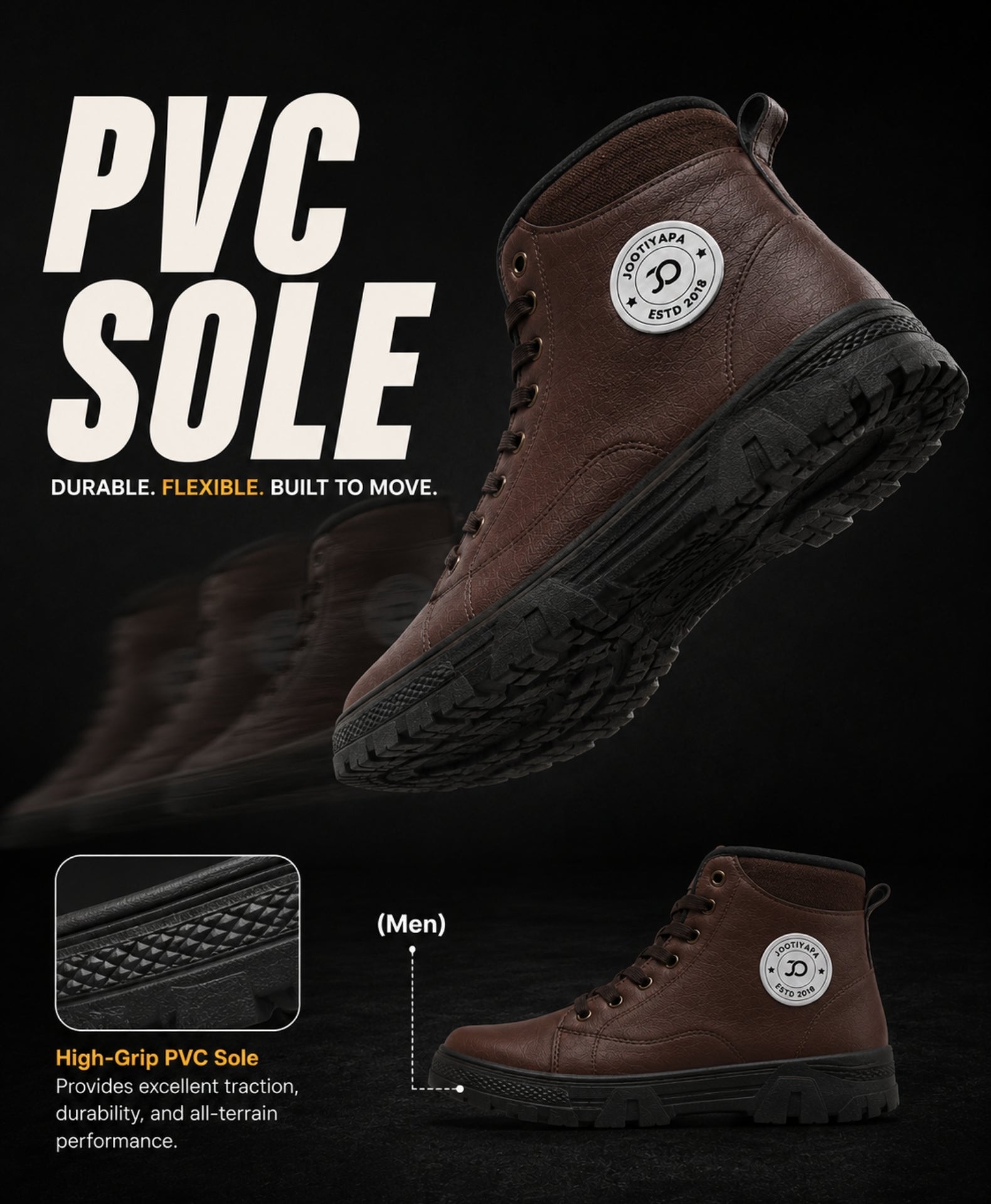 Chocolate Edition High-Top Boot