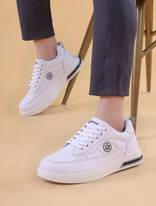 Thar Stylish Trending Sneakers for men  White