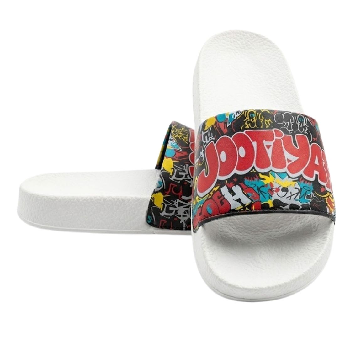 Stylish Genz Byte Red Cushion Slides