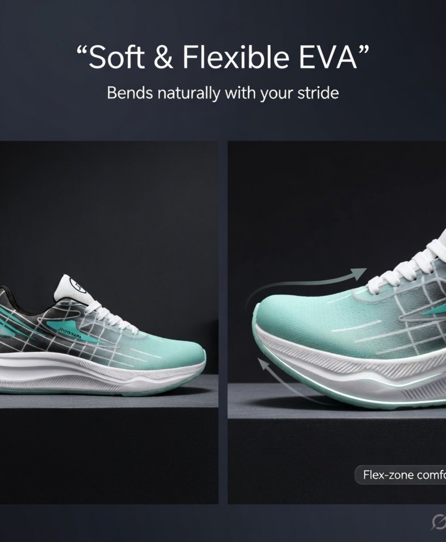 Lightweight MIG Green Shoes for men