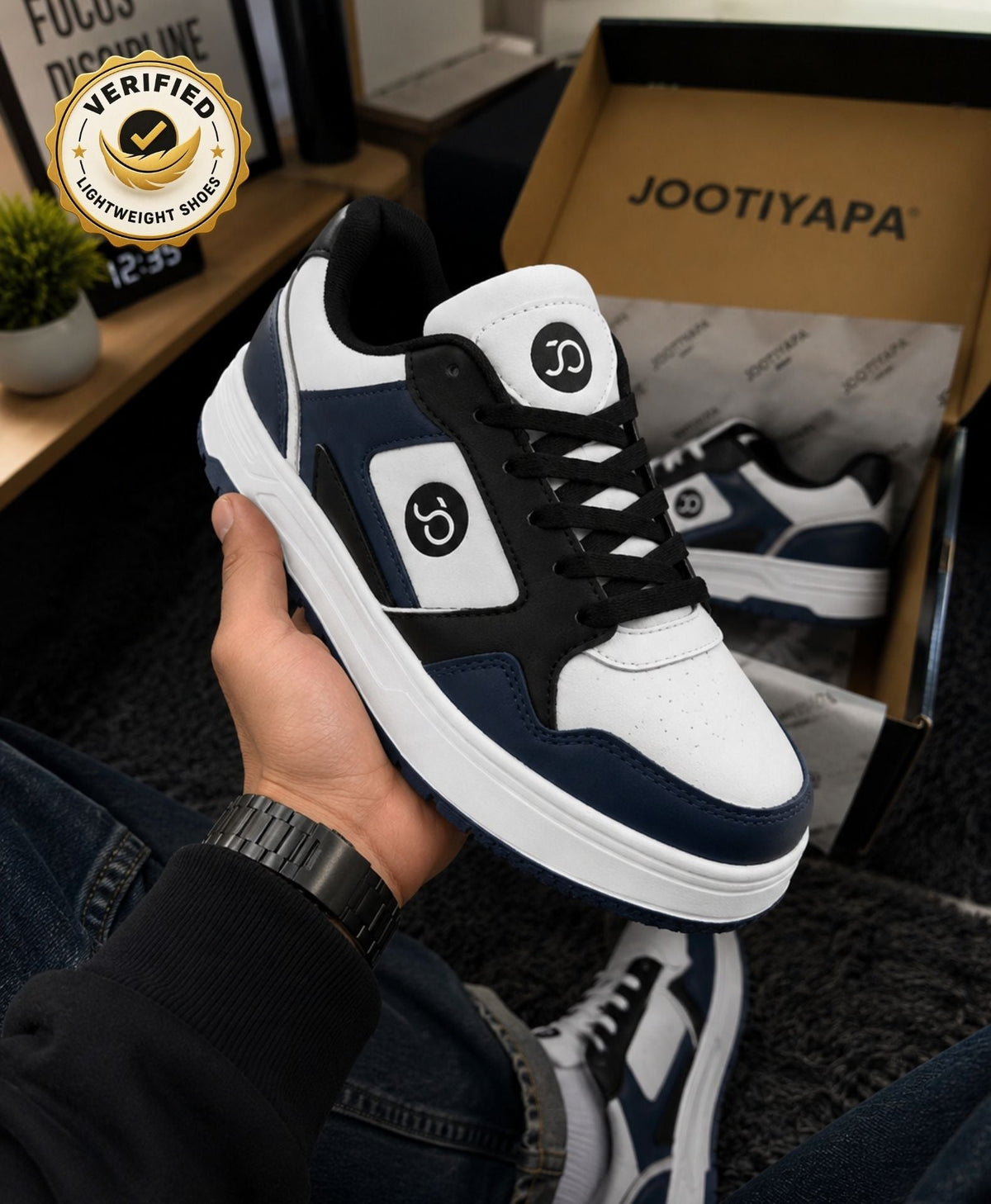 Jootiyapa Gloster Blue Lightweight Shoes – All-Day Comfort Jootiyapa store