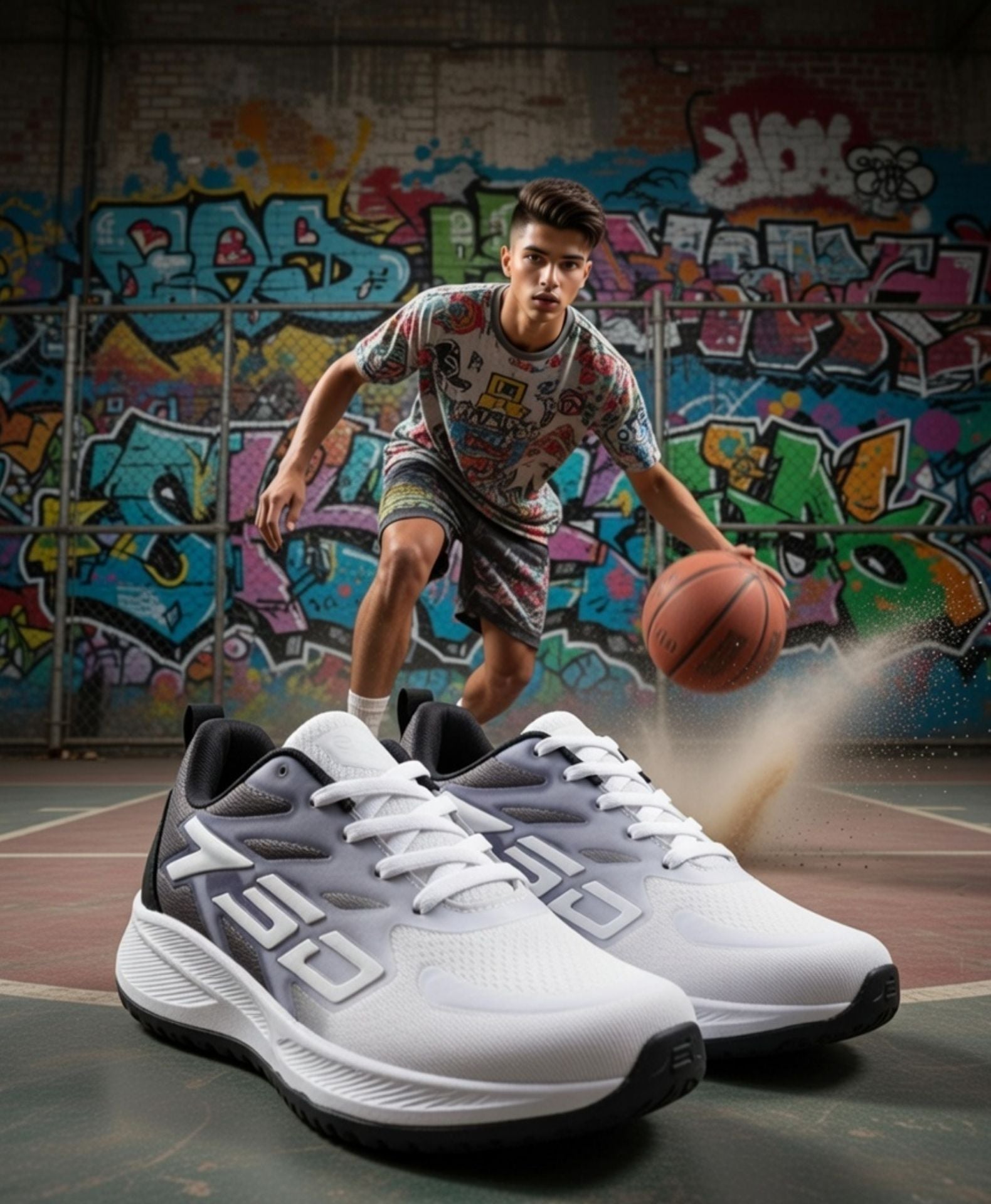 Lightweight Grey shoes for men