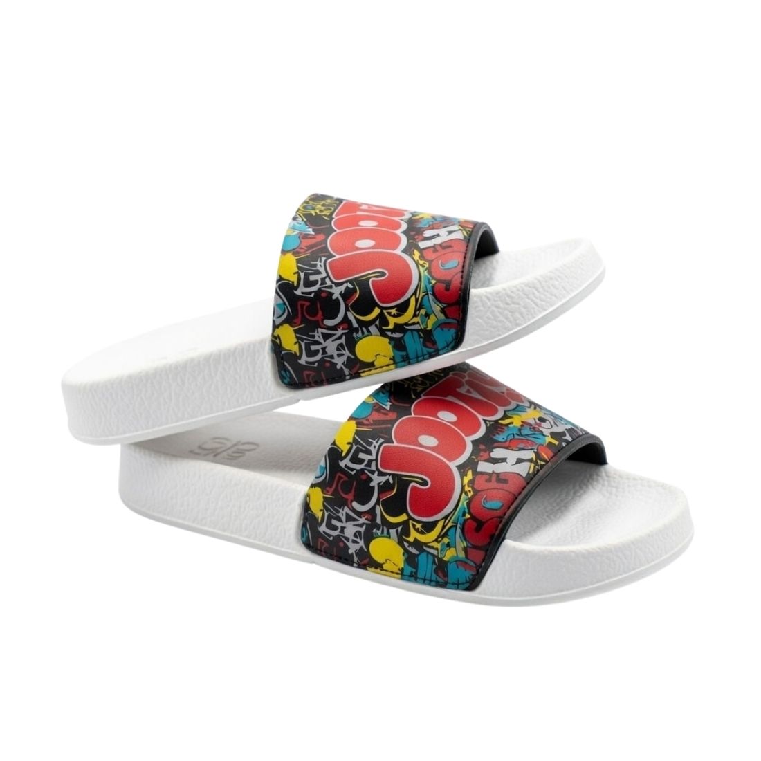 Stylish Genz Byte Red Cushion Slides
