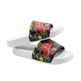 Stylish Genz Byte Red Cushion Slides