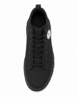Black High-Top Boot