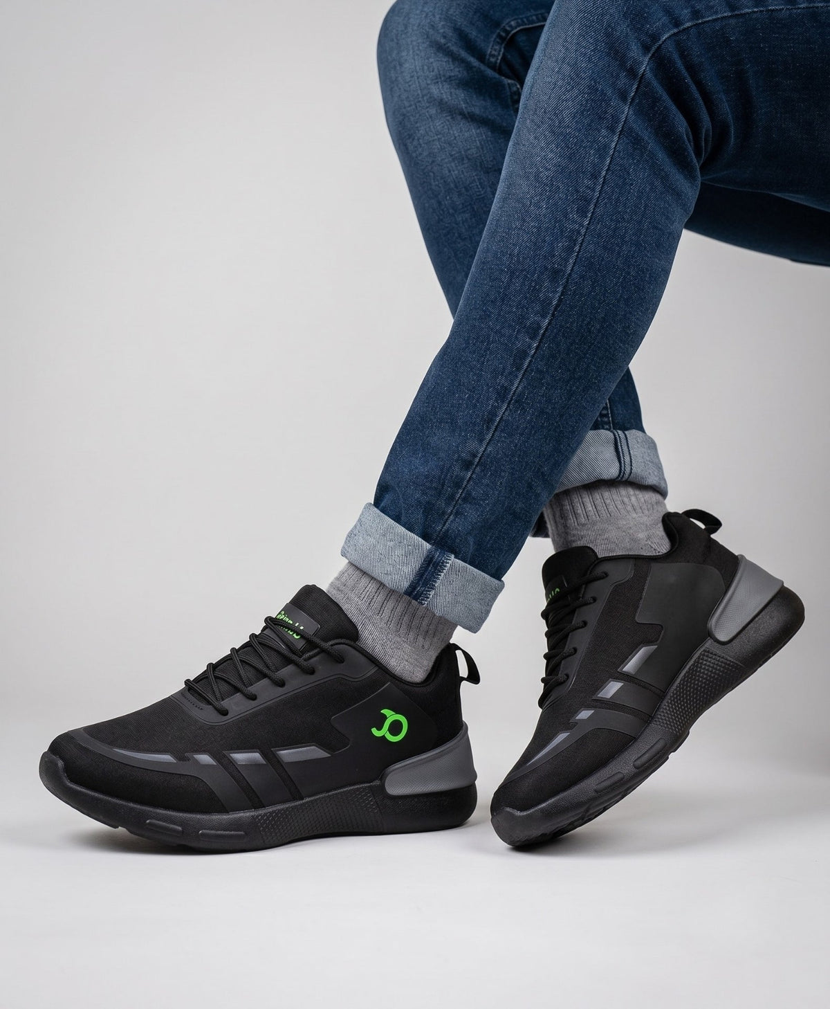 Jootiyapa Telephone Black Sports Shoes – Bold Everyday Grip Jootiyapa