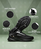 Jaguar Black shoes for men