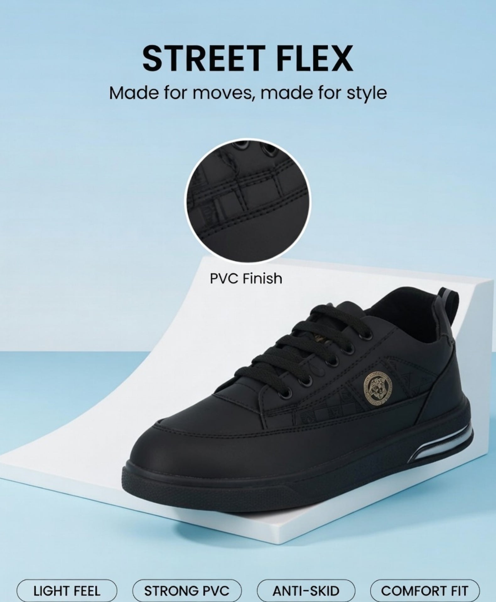 Thar Stylish Trending Sneakers for men  White