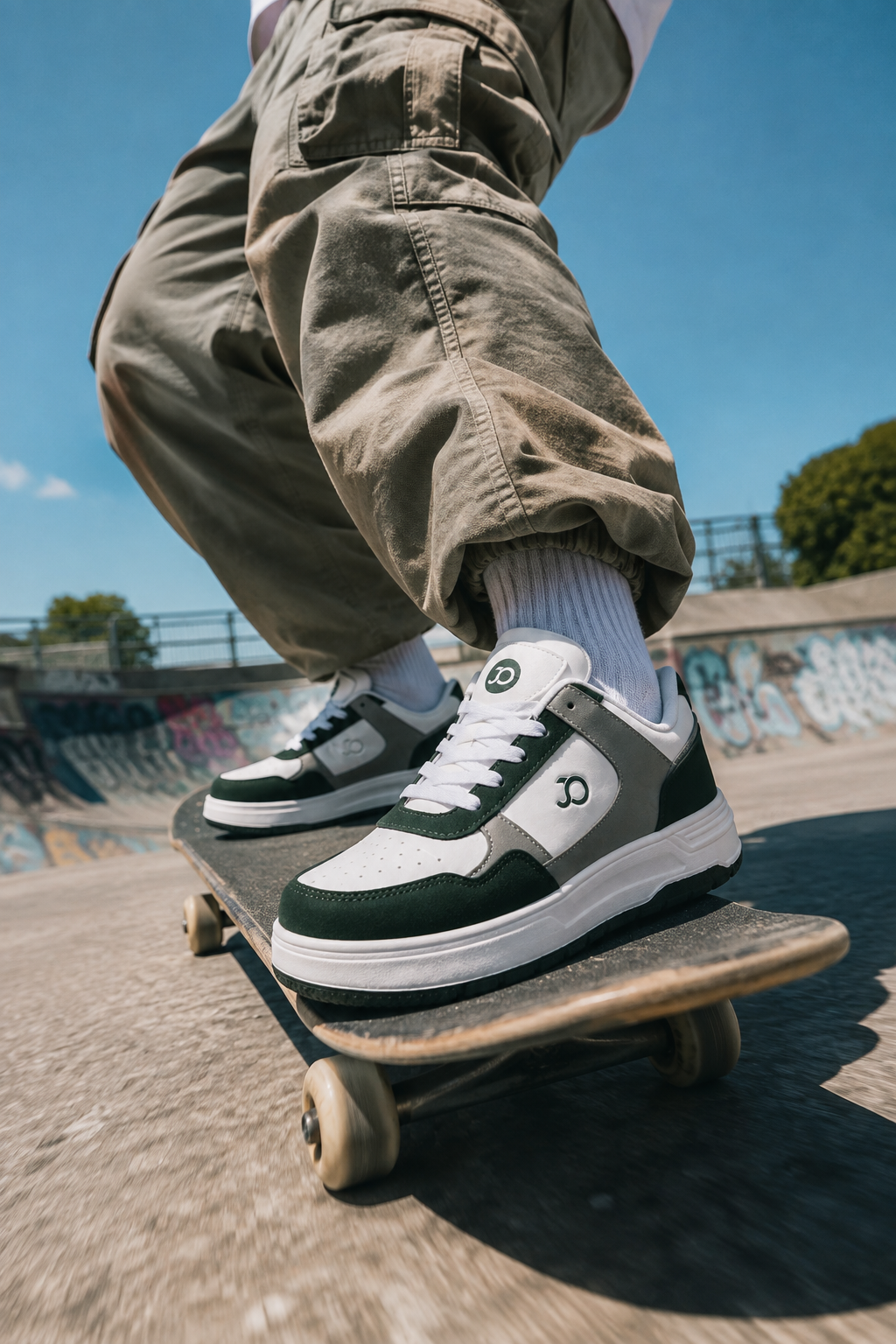 Jootiyapa Baaz Olive Lightweight Shoes For men