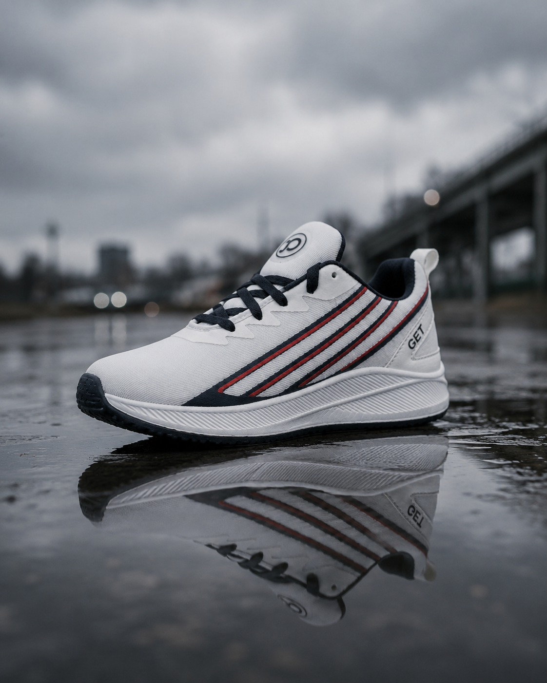 Sukhoi White Sports shoes for men