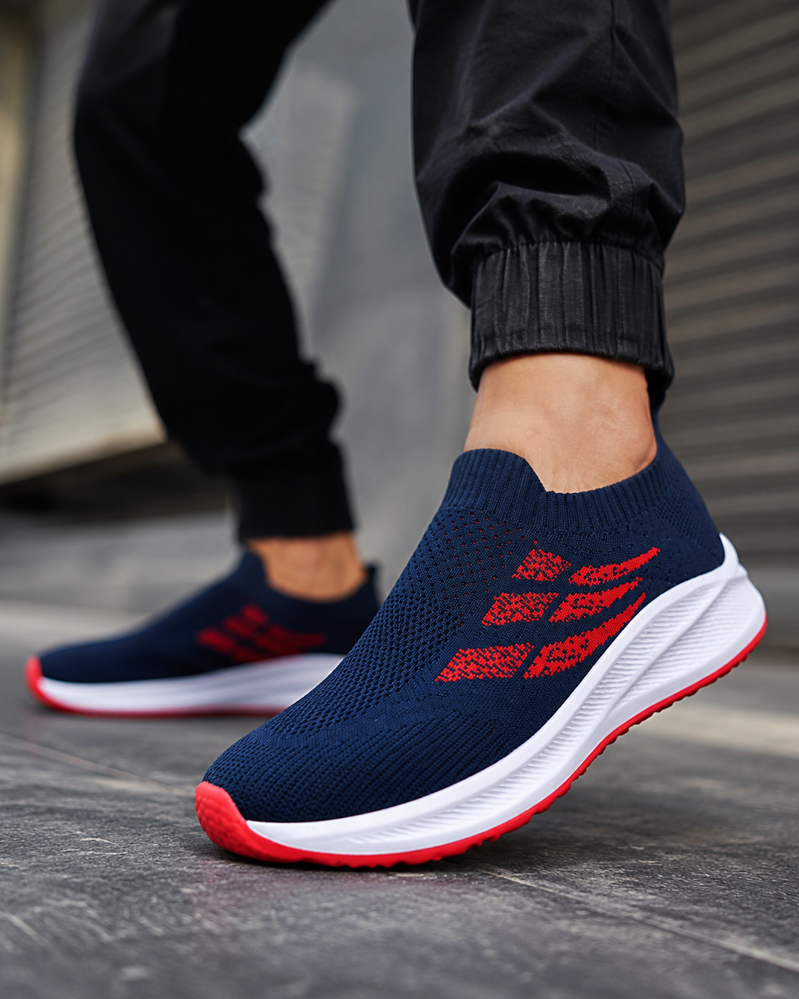 Heron Red Slipon shoes for men