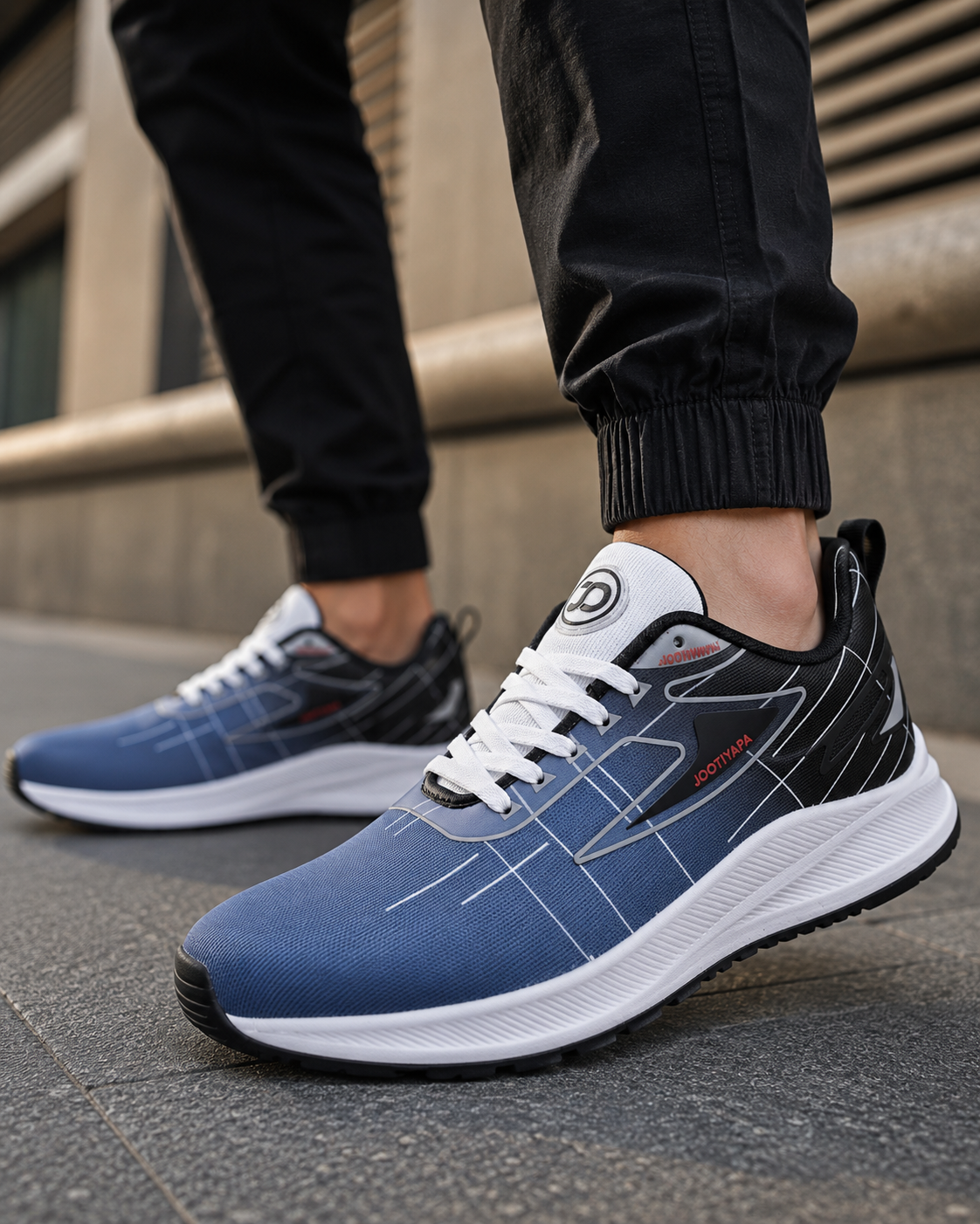 Lightweight MIG Blue Shoes for men