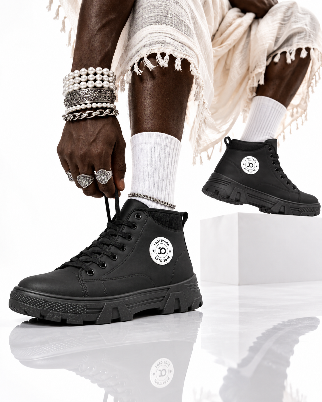 Jootiyapa Storm High-Top Boot – Chunky Street Style Jootiyapa