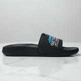 Stylish Genz Jawa Black Cushion Slides