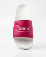 Stylish Genz Algo Red Cushion Slides
