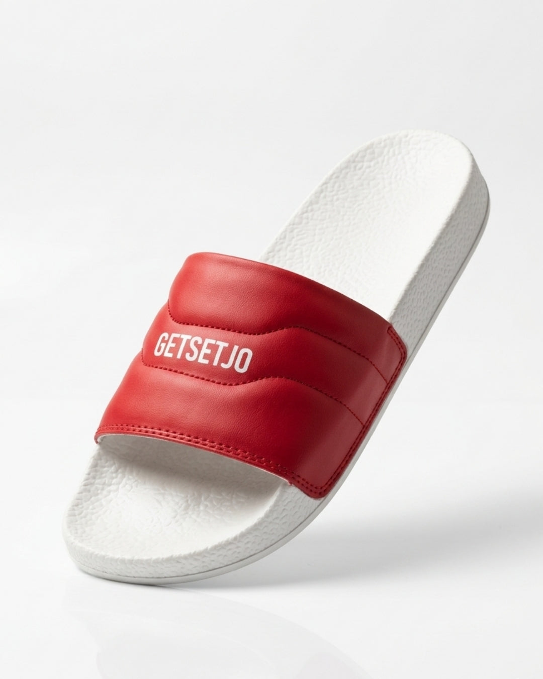 Stylish Genz Algo Red Cushion Slides