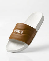 Jootiyapa Algo Brown Cushion Slides – Soft-Step Comfort Jootiyapa