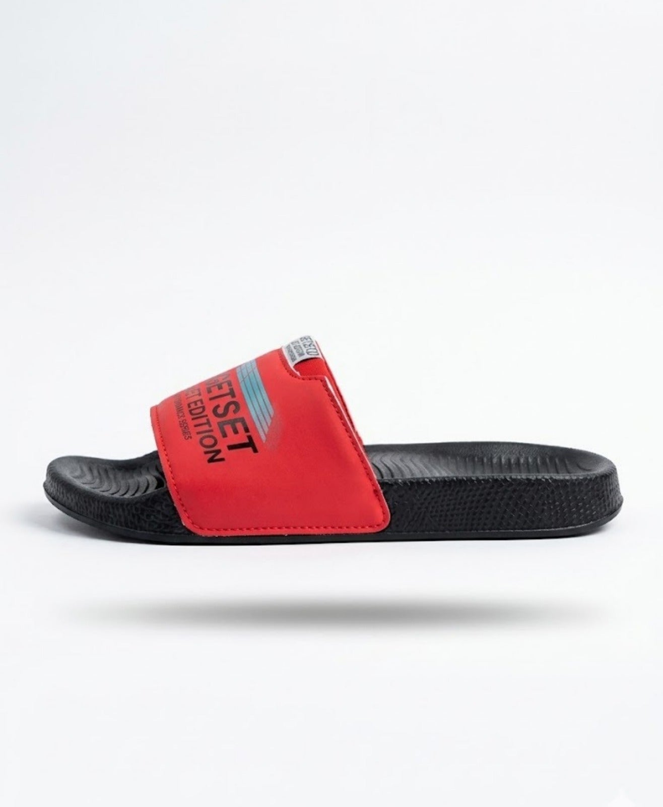 Stylish Genz Jawa Red Cushion Slides