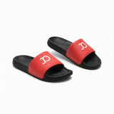 Stylish Genz Python Red Cushion Slides