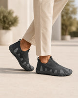 Oxygen Grey wide toe shoes for men