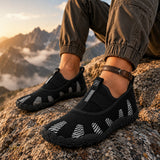Oxygen Black wide toe shoes for men