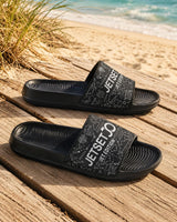 Jootiyapa Loop Black Cushion Slides – Soft-Step Comfort Jootiyapa