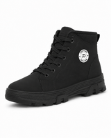 Black High-Top Boot