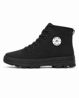 Black High-Top Boot