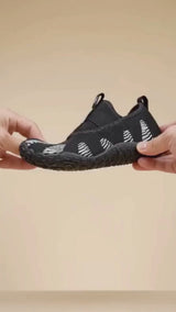 Oxygen Black wide toe shoes for men